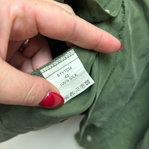 System An L.C. Project Silk Blouse - Picture 9 of 11